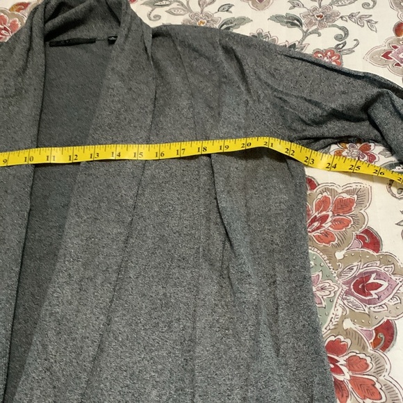 Women’s Cyrus draped neck open cardigan. - Picture 6 of 9